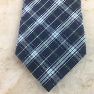 BANANA REPUBLIC COTTON/ SILK BLEND TIE (skinny)